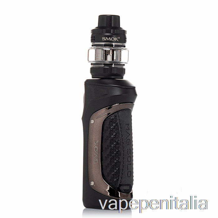 Vape In Italia Smok Mag Solo 100w Starter Kit Pelle Di Giunzione In Fibra Di Carbonio